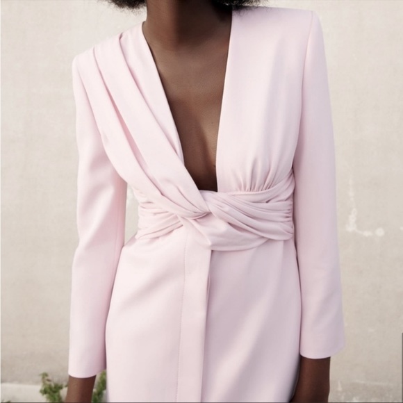 ❤️ Beautiful Zara Draped Blazer Dress - Picture 7 of 16